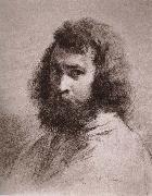 Jean Francois Millet, Self-Portrait